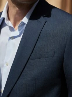 Veste De Costume En Laine Jones Navy -BALIBARIS Boutique VEC1936JONESNAVY2